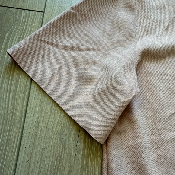 Zara Blush Pink Faux Pocket Mini Dress Women’s Size Medium - Picture 4 of 9